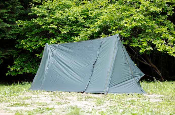 設営レビュー】DDハンモック「DDスーパーライト Aフレームテント」を