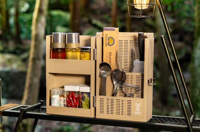 もう忘れない】DOD「シェフレルシェルフLIGHT」で、おうちのキッチンを