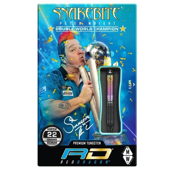 Red Dragon Peter Wright Snakebite World Champion 2020 Edition Soft