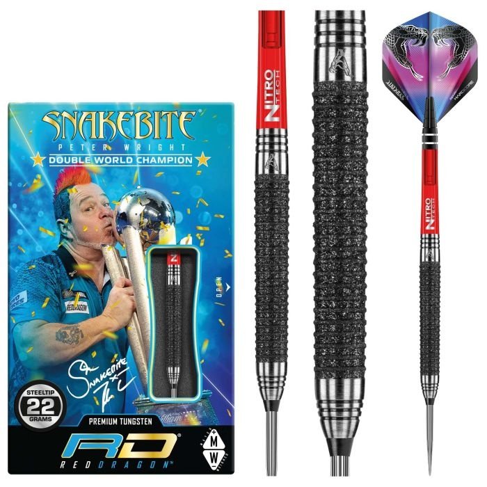 Red Dragon Peter Wright Snakebite World Champion 2020 Edition Darts