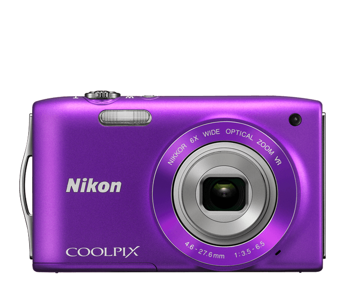 Nikon COOLPIX S3300 Black | Point & Shoot Cameras | Nikon