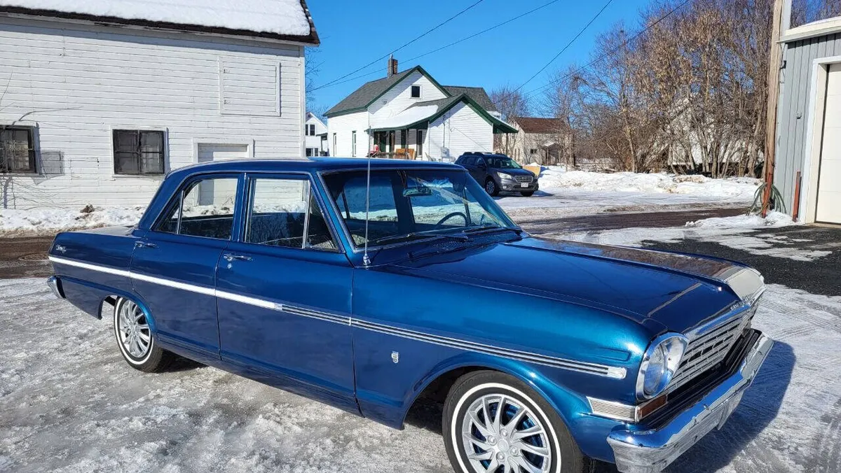 1963 Chevrolet Chevy II Nova 400 4 Door Sedan VIN: 30449K115166