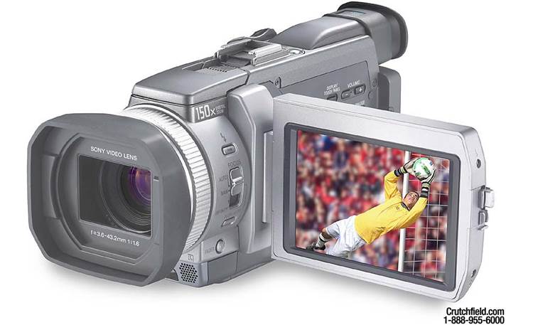 Sony DCR-TRV950 3-CCD Mini DV digital camcorder at Crutchfield