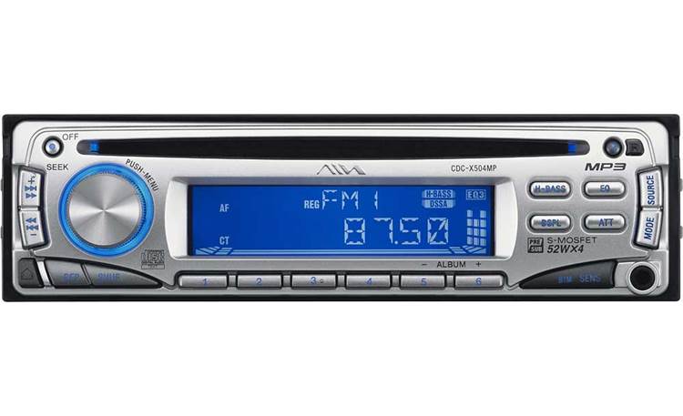 Aiwa CDC-X504MP CD/MP3 receiver at Crutchfield