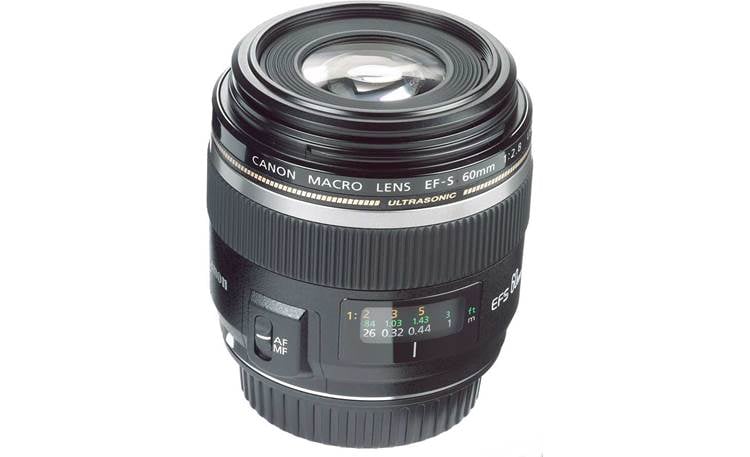 Canon EF-S 60mm f/2.8 USM Medium telephoto macro prime lens for