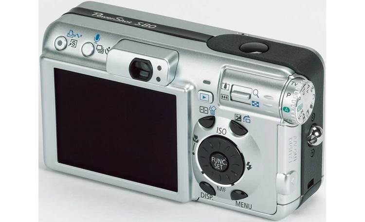 Canon PowerShot S80 8-megapixel digital camera at Crutchfield