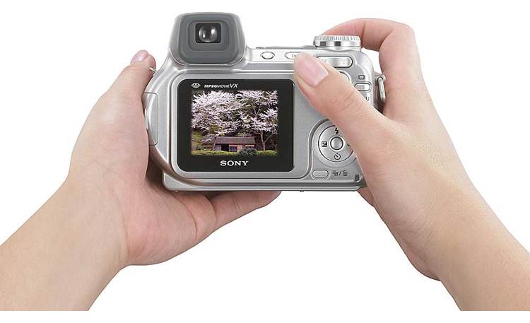 Sony Cyber-shot DSC-H2 6-megapixel digital camera with 12X optical