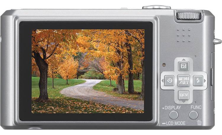 Panasonic Lumix® DMC-FX100 (Silver) 12.2-megapixel camera with
