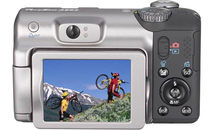Canon PowerShot A650 IS 12.1-megapixel digital camera with optical