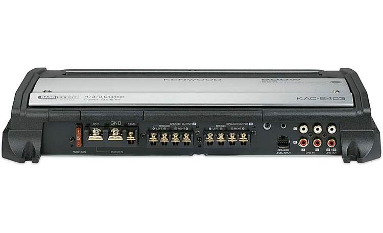 Kenwood KAC-8403 4-channel car amplifier 60 watts RMS x 4 (New