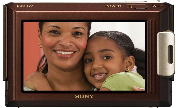 Sony Cyber-shot® DSC-T77 (Brown) 10.1-megapixel digital camera