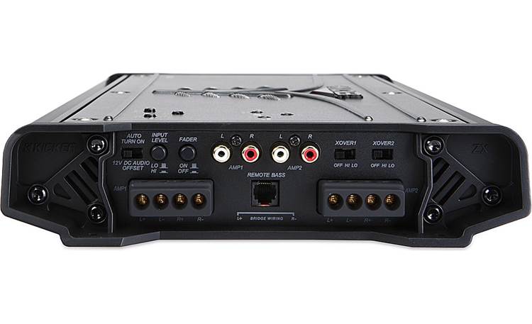 Kicker 08ZX650.4 4-channel car amplifier 120 watts RMS x 4 at