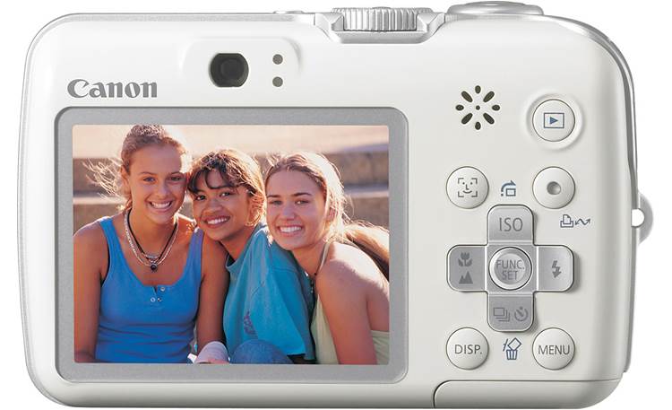 Canon PowerShot E1 (Blue) 10-megapixel camera with 4X optical zoom