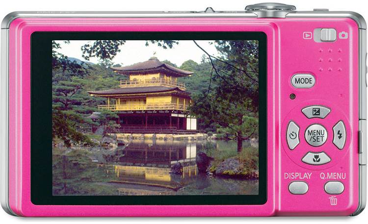 Panasonic Lumix DMC-FS7 (Pink) 10.1-megapixel digital camera with