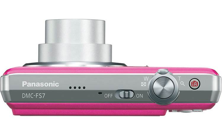 Panasonic Lumix DMC-FS7 (Pink) 10.1-megapixel digital camera with
