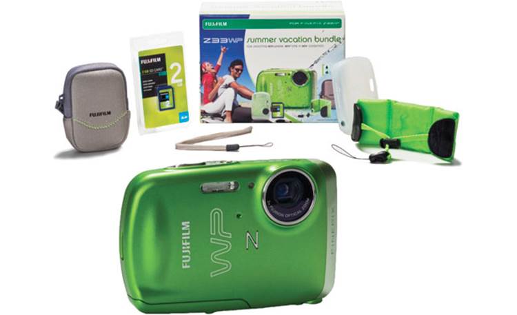 Fujifilm FinePix Z33WP Summer Vacation Camera Package Waterproof