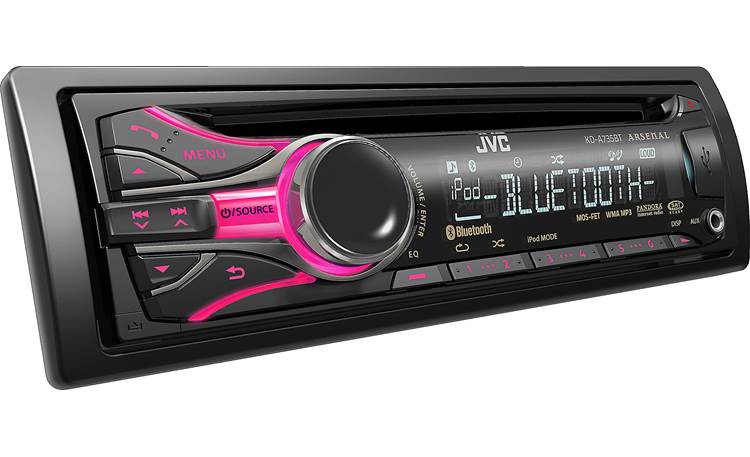 JVC Arsenal KD-A735BT CD receiver at Crutchfield