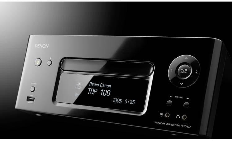 Denon RCD-N7 (White) AM/FM/CD/Internet radio receiver with built