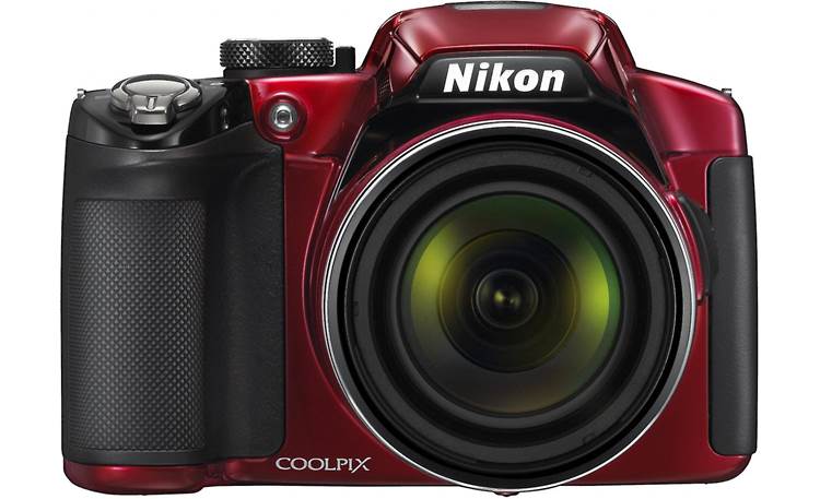 Nikon Coolpix P510 (Red) 16.1-megapixel digital camera with 42X