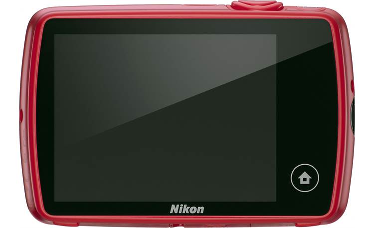 Nikon Coolpix S01 (Red) Ultra-compact 10.1-megapixel digital