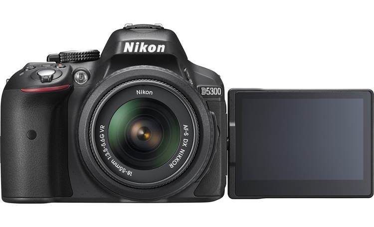 Nikon D5300 Two Zoom Lens Bundle 24-megapixel DSLR with 18-55mm