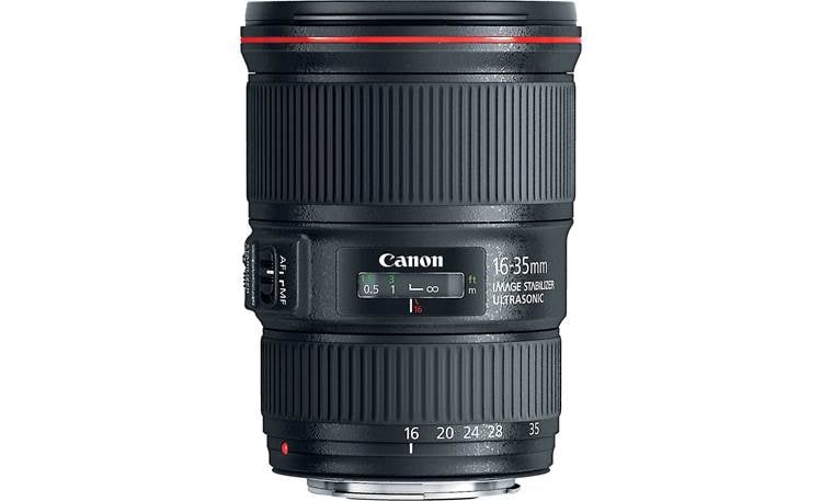 Canon EF 16-35mm f/4L IS USM L Series wide-angle zoom lens for