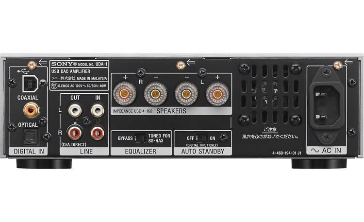 Sony UDA-1 (Silver) Stereo integrated amplifier with built-in DAC