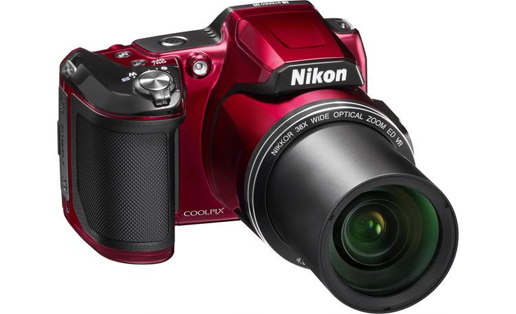 Nikon Coolpix L840 (Red) 16-megapixel digital camera with 38X
