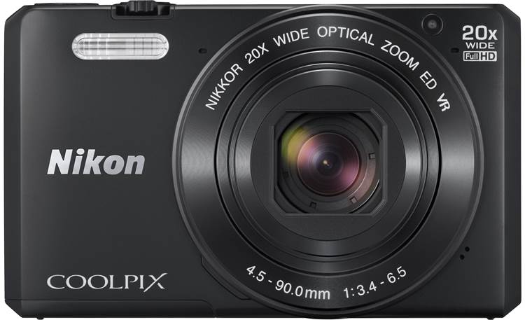 Nikon Coolpix S7000 16-megapixel camera with 20X optical zoom and