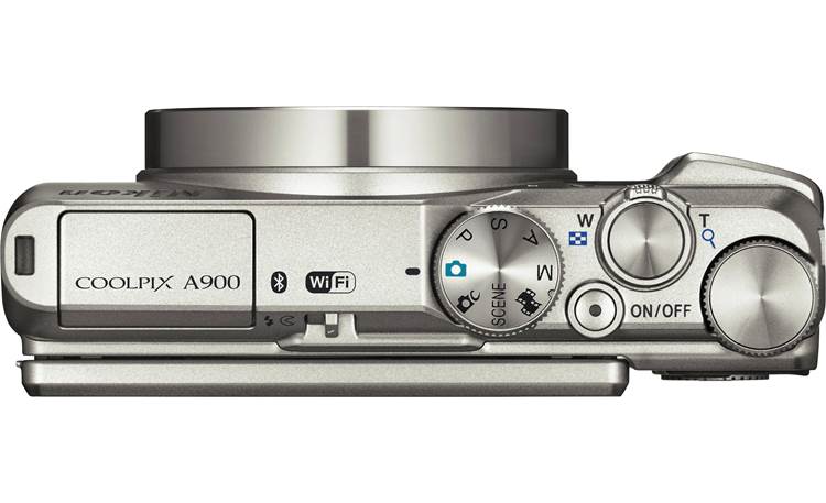 Nikon Coolpix A900 (Silver) 20-megapixel camera with 35X optical