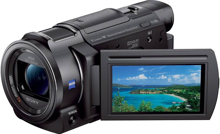 Sony Handycam® FDR-AX33 4K Ultra HD camcorder with Wi-Fi® and 10X