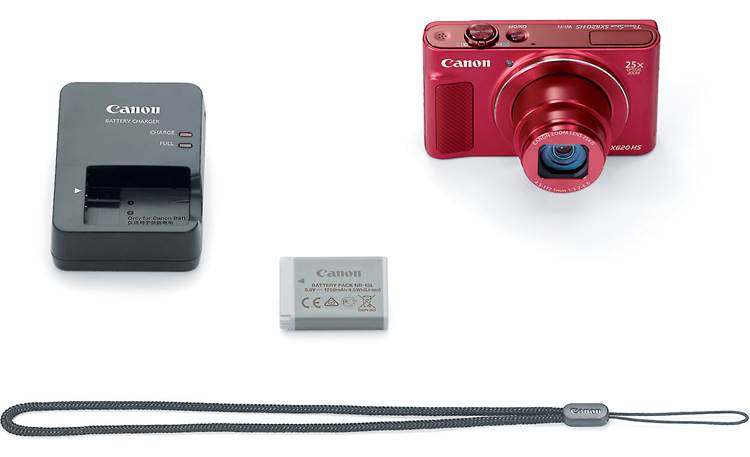 Canon PowerShot SX620 HS (Red) 20.2-megapixel digital camera with