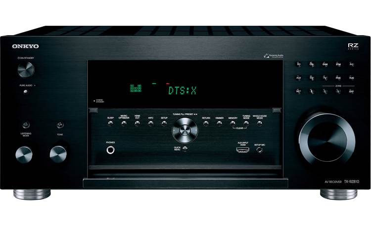 Onkyo TX-RZ810 7.2-channel home theater receiver with Wi-Fi