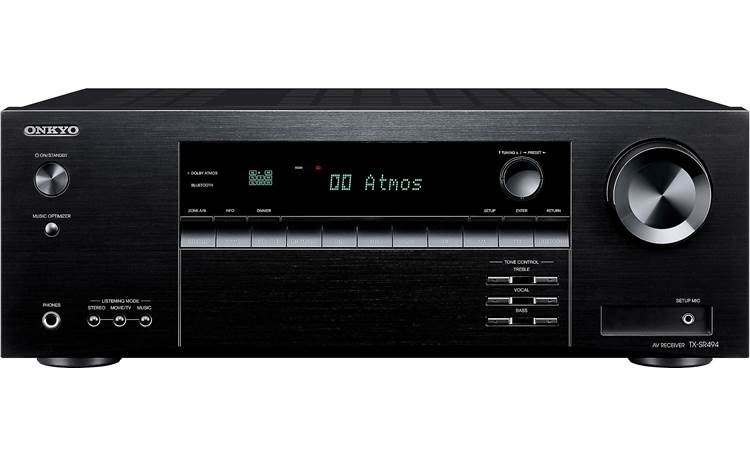Onkyo TX-SR494 7.2-channel home theater receiver with Bluetooth