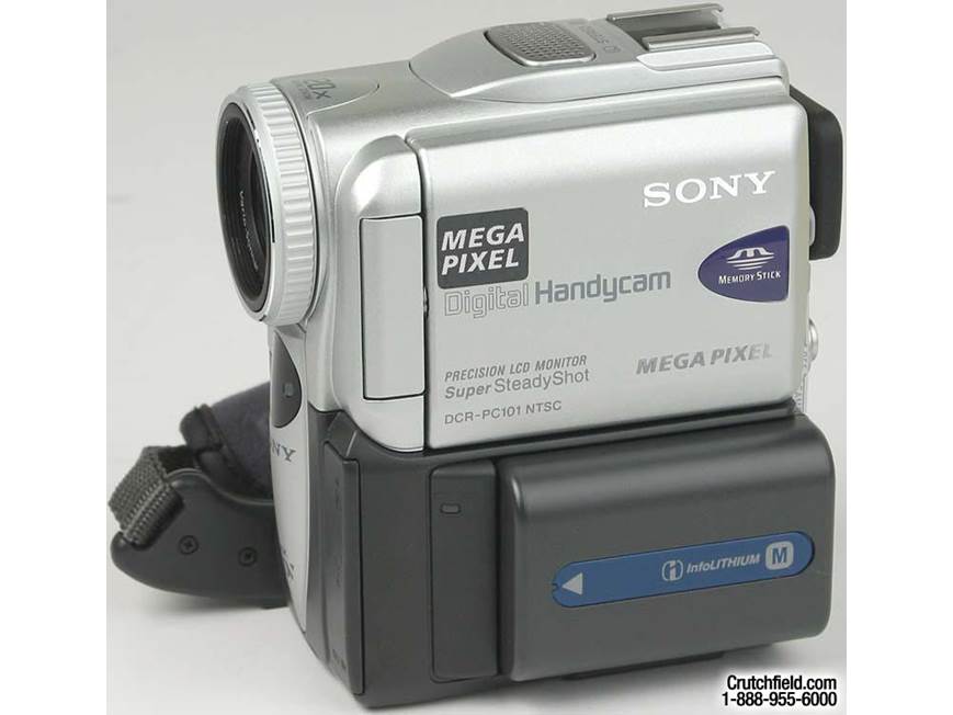 Sony DCR-PC101 Mini DV digital camcorder at Crutchfield