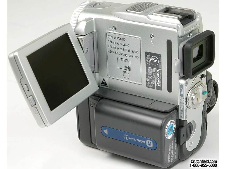Sony DCR-PC101 Mini DV digital camcorder at Crutchfield