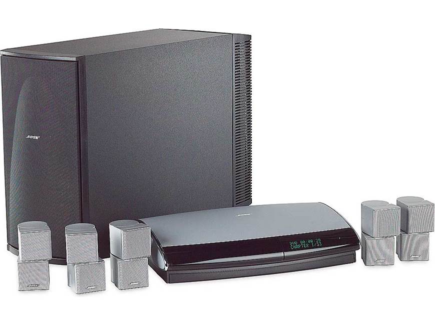 Bose® Lifestyle® 48 System (System with silver satellites) DVD
