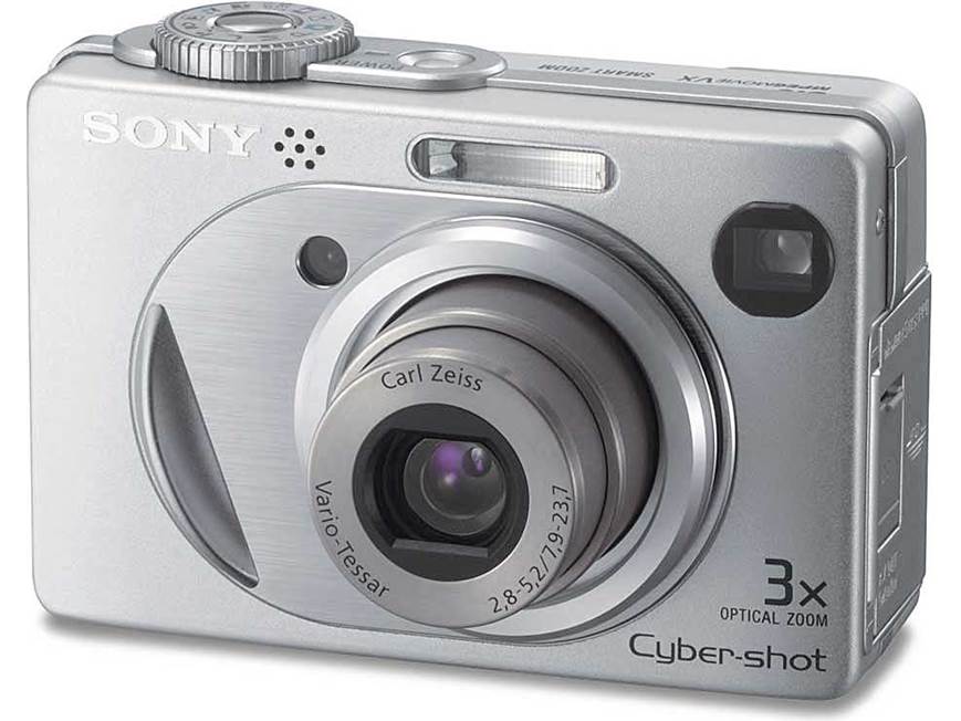 Sony DSC-W1 (Silver) 5-megapixel digital camera (Silver) at