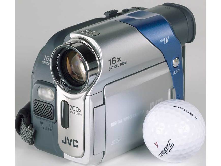 JVC GR-D72 Mini DV digital camcorder at Crutchfield