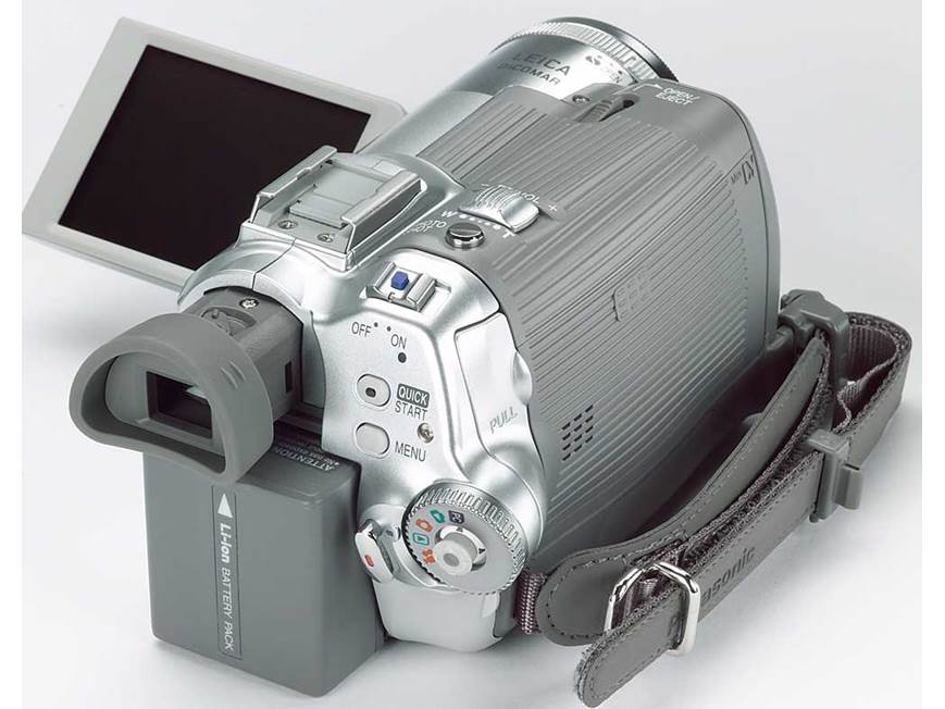 Panasonic PV-GS150 Mini DV digital camcorder at Crutchfield
