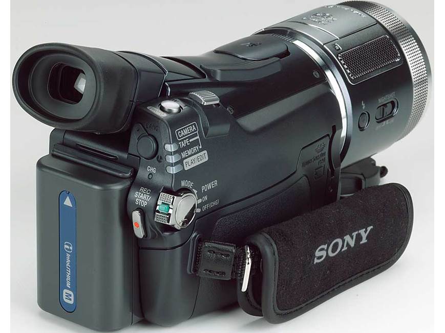 Sony HDR-HC1 High-definition digital camcorder at Crutchfield