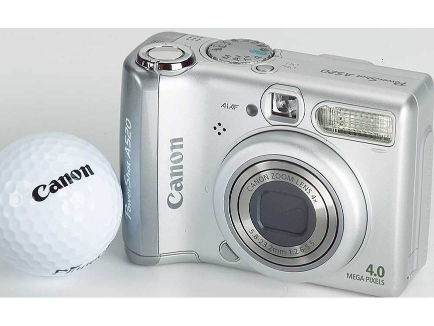 Canon PowerShot A520 4-megapixel digital camera at Crutchfield