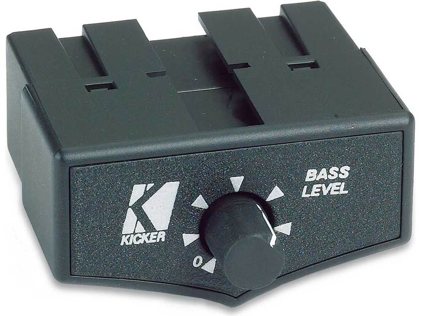 Kicker Bass Package ZX400.1 mono subwoofer amplifier DC122 dual 12