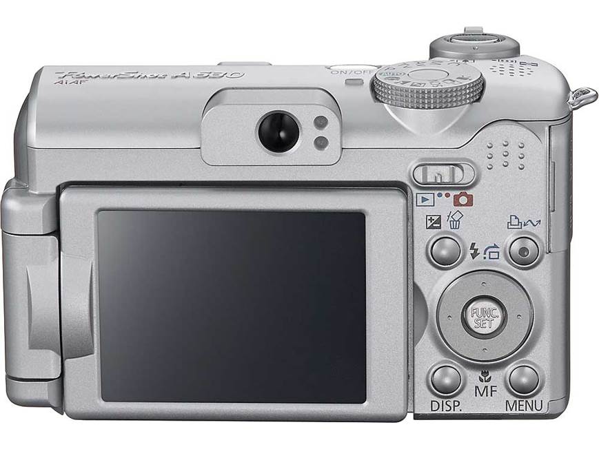 Canon PowerShot A630 8-megapixel digital camera at Crutchfield