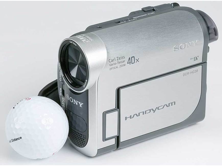 Sony DCR-HC38 Mini DV digital camcorder at Crutchfield