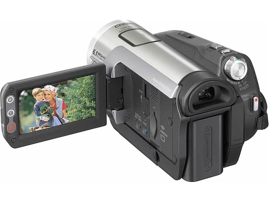 Sony HDR-HC7 High-definition Mini DV digital camcorder at Crutchfield