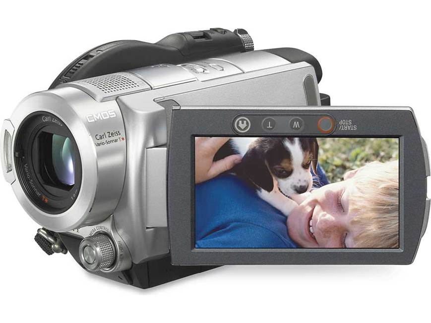 Sony HDR-UX7 High-definition DVD camcorder at Crutchfield