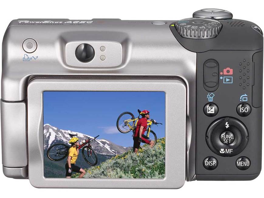 Canon PowerShot A650 IS 12.1-megapixel digital camera with optical