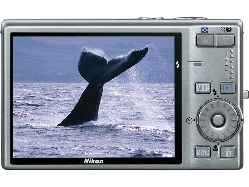 Nikon Coolpix S710 (Silver) 14.5-megapixel digital camera with 3.6