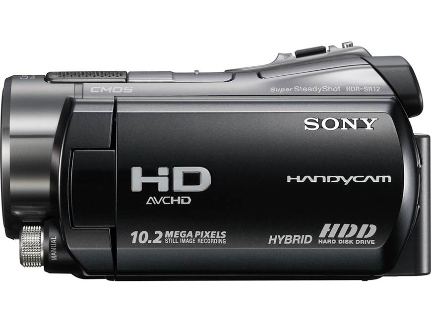 Sony HDR-SR12 120GB high-definition hard drive camcorder at